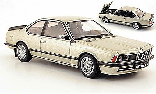 Bmw 635 CSi 1/43 Autoart beige miniature