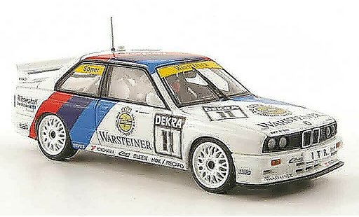 Bmw M3 dtm 1/43 Autoart E30 No.11 Warsteiner S.Soper Saison 1991 miniature