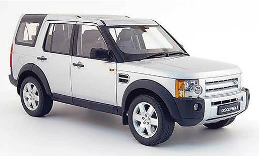 Land Rover Discovery Base 1/18 Autoart 3 grise 2005 miniature