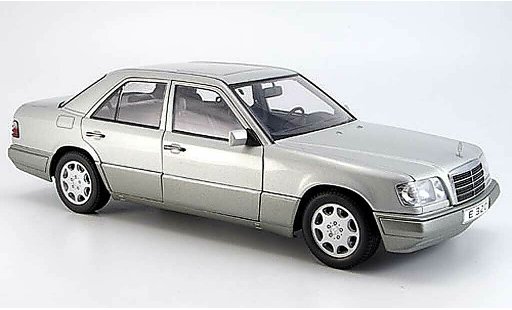 Mercedes Classe E Coupe 1/18 Autoart e320 (w 124) limousine argent 1995 miniature