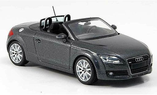 Audi TT roadster 1/43 Minichamps grise 2007 miniature