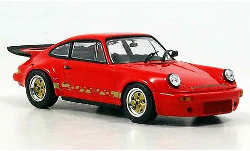 Porsche 911 RS 1/43 Minichamps Carrera 3.0 rouge miniature
