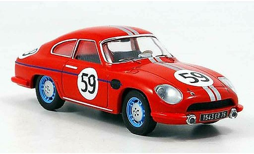Panhard DB HBR 1959 1/43 IXO 4 No.59 Faucher Laffargue Le Mans miniature