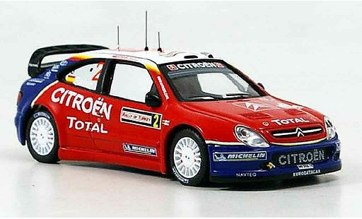 Citroen Xsara WRC 2005 1/43 IXO no.2 sainz marti rallye turkei miniature