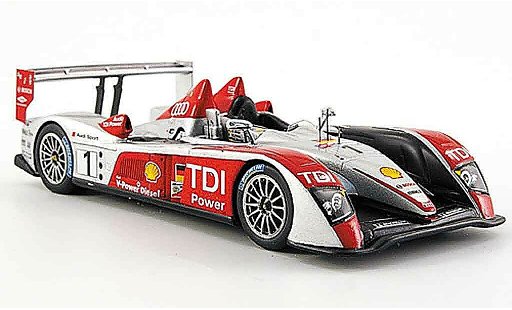 Audi R10 course 1/43 Spark 2007 TDI No.1 Sport 24h Le Mans miniature