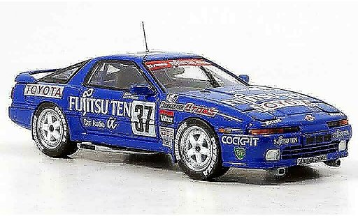 Toyota Supra Super GT 1/43 Ebbro fujitsu blue no.37 miniature