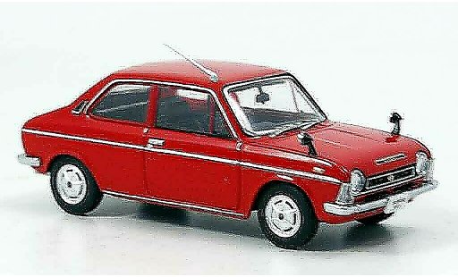 Subaru FF Base 1/43 Ebbro 1 1100 rouge 1969 miniature