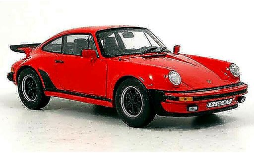 Porsche 911 Turbo 1/18 Norev 3l rouge 1975 miniature