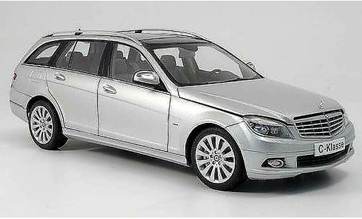 Mercedes Classe C T-Modell 1/18 Autoart break grise elegance miniature