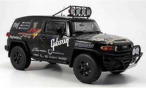 Toyota FJ Cruiser Baja 1/18 Autoart 2006 miniature