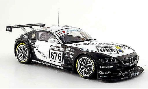 Bmw Z4 course 1/18 Autoart E85 coupe no.676 langstreckenpokal nurburgring 2006 miniature