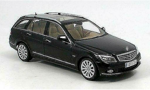 Mercedes Classe C T-Modell 1/18 Autoart (S204) noire Elegance miniature