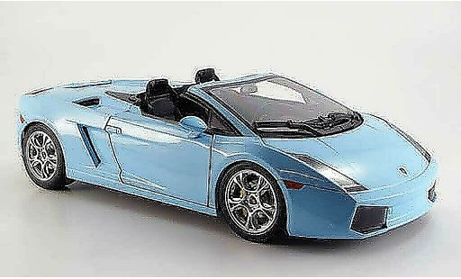 Lamborghini Gallardo Spyder 1/18 Norev bleu 2006 miniature