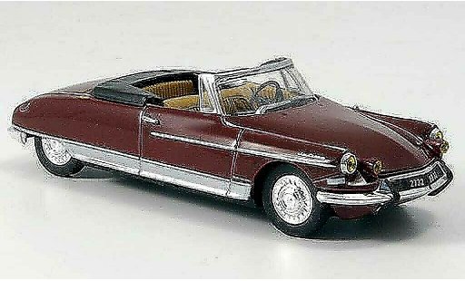 Citroen DS 19 1/43 Norev Chapron rouge Le Caddy 1963 miniature
