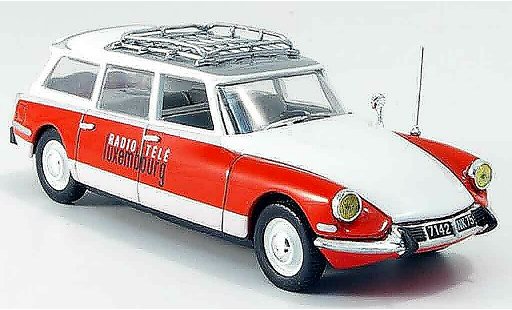 Citroen ID 19 Break 1/43 Norev rtl rouge blanche 1963 miniature