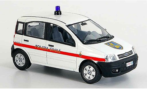 Fiat Panda Police 1/43 Norev Frankreich 2004 miniature