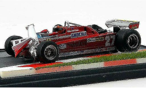 Ferrari 126 CK 1/43 Brumm turbo villeneuve gp kanada miniature