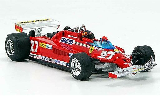Ferrari 126 CK 1/43 Brumm turbo villeneuve runde 39 54 gp kanada miniature
