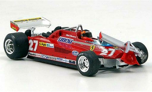 Ferrari 126 CK 1/43 Brumm Turbo Villeneuve Runde 55-56 GP Kanada miniature