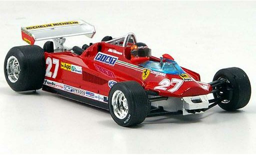 Ferrari 126 CK 1/43 Brumm Turbo Villeneuve Runde 57-63 GP Kanada miniature