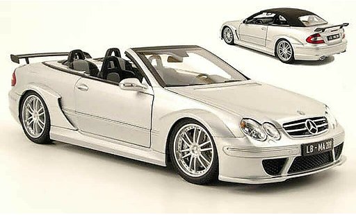 Mercedes C DTM 1/18 Kyosho K amg cabrio grise metallisee miniature