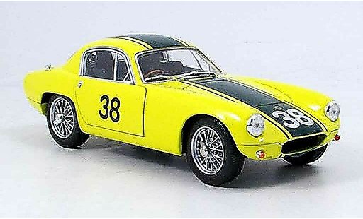 Lotus Elite Base 1/18 Yat Ming race version no.378 jaune 1960 miniature