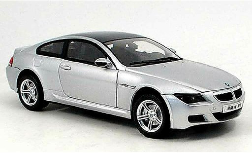 Bmw M6 Coupe 1/18 Ricko E63 grise miniature