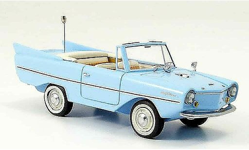 Amphicar Cabrio cabrio 1/43 Neo bleu 1961 miniature