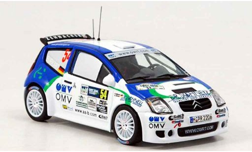 Citroen C2 S1600 1/43 IXO no.54 omv rallye Allemagne 2006 miniature