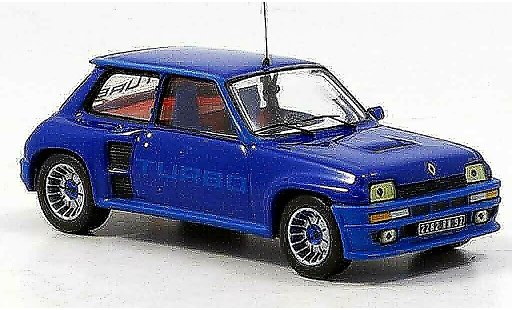 Renault 5 Turbo 1/43 IXO i bleu 1982 miniature