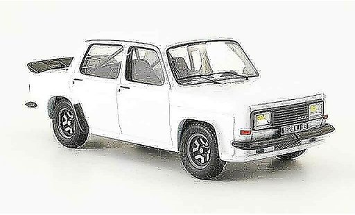 Simca 1000 Rallye 3 1/43 IXO 3 blanche 1978 miniature