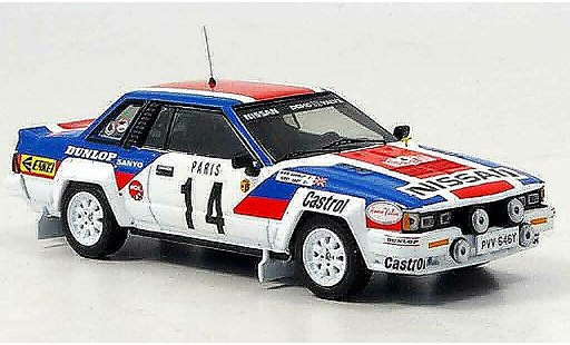 Nissan 240 RS 1/43 IXO No.14 Kaby Rally Monte Carlo 1984 miniature