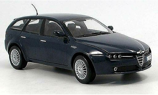 Alfa Romeo 159 sportwagon 1/18 Mondo Motors sport wagon bleu 2007 miniature
