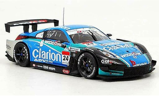 Nissan 350Z Base 1/43 Ebbro JGTC Woodone Advan Z SuperGT No.24 2007 miniature