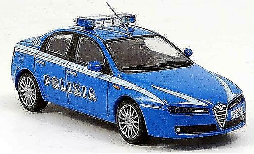 Alfa Romeo 159 polizia 1/43 Edison police 2006 miniature