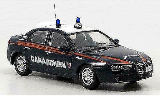 Alfa Romeo 159 polizia 1/43 M4 carabinieri 2007 miniature