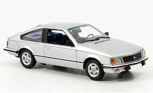 Opel Monza Base 1/43 Minichamps grise metallisee 1980 miniature