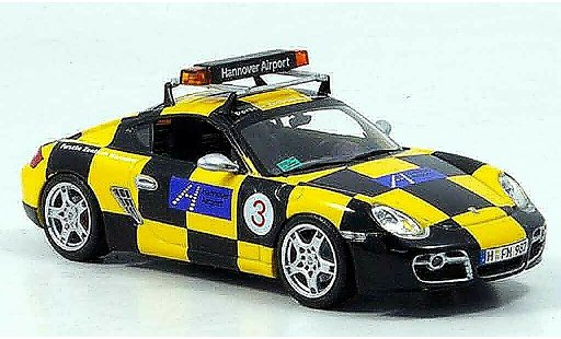 Porsche 718 S 1/43 Minichamps Follow Me Hannover Airport miniature