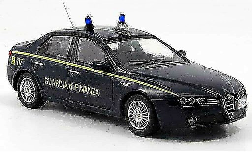 Alfa Romeo 159 polizia 1/43 M4 guardia di finanza 2007 miniature