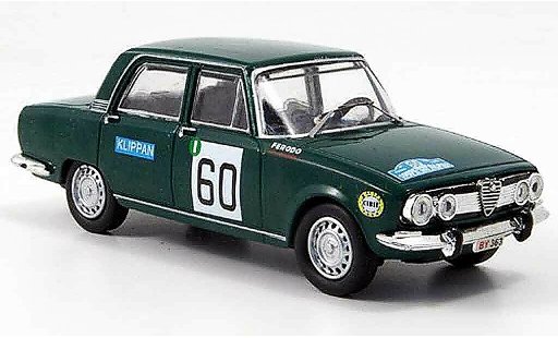 Alfa Romeo 1750 gtv 1/43 M4 no.60 bianchi jacquemin rallye alpen 1968 miniature