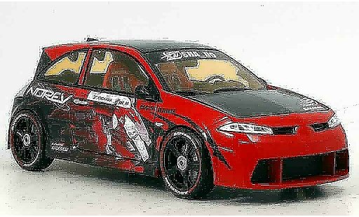 Renault Megane Vampire 1/18 Norev mtk sha-do g1 tuning miniature