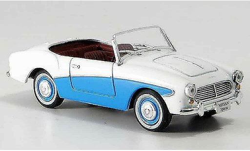 Nissan Sports 211 Base 1/43 Norev bleu blanche 1959 miniature