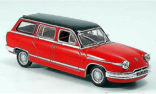 Panhard PL 17 1964 1/43 Norev break rouge noire miniature