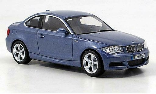 Bmw 125 E82 1/43 Minichamps i Coupe bleu miniature