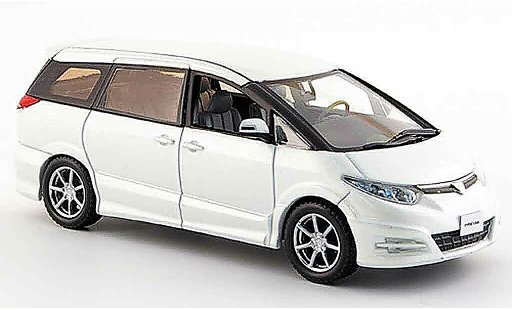 Toyota Estima Base 1/43 J Collection previa gl blanche 2006 miniature