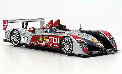 Audi R10 course 1/43 Look Smart vainqueur Le Mans miniature