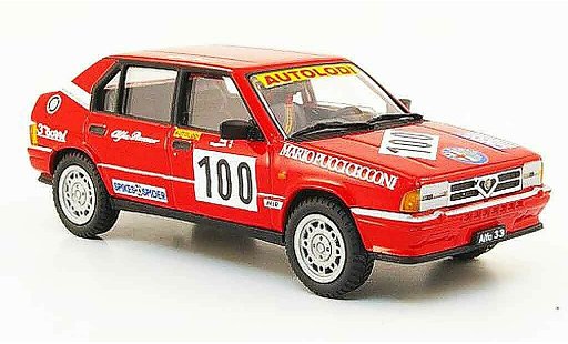 Alfa Romeo 33 rallye 1/43 Pego no.100 1991 miniature