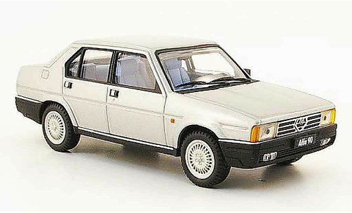 Alfa Romeo 90 berlina 1/43 Pego berline grise metallisee 1984 miniature
