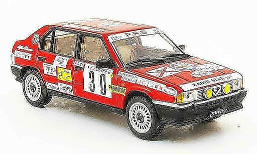 Alfa Romeo 33 rallye 1/43 Pego no.30 monte carlo 1986 miniature