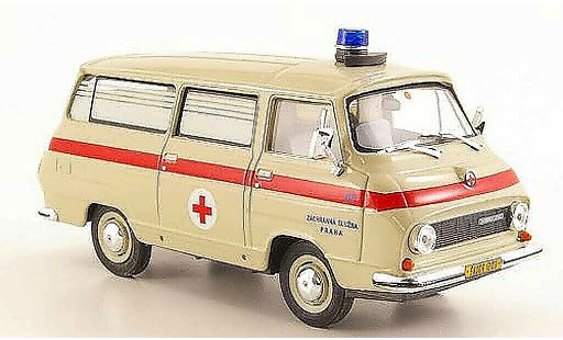 Skoda 1203 Ambulanz 1/43 Abrex Rettungswagen miniature